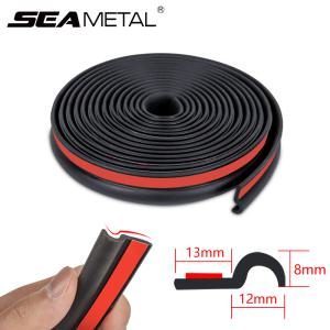 풍절음고무몰딩 소음 진동방지 SEAMETAL-자동차 도어 씰링 스트립 25mm Z 타입 차단 고무 범용 A B C 기둥