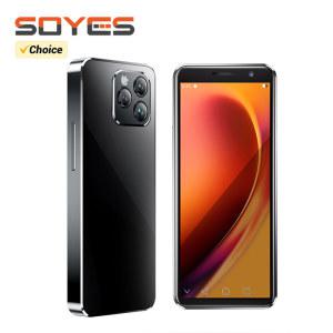 SOYES XS16 프로 미니 스마트폰, 4 인치, 4GB RAM, 128GB ROM, 안드로이드 10.0, 옥타코어, 2100mAh, 페이스 ID, 4G LTE, C 타입 OTG