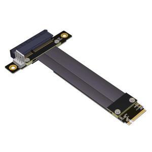 R42SF PCIe X4 3.0 익스텐션 케이블, PCI 익스프레스 4X-M.2 M 키 2280 라이저 카드 Gen3.0 연장 라인, 32G