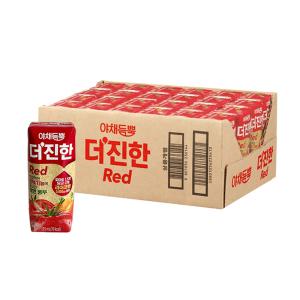 야채듬뿍 더진한 레드주스 토마토당근주스 125ml X 24개입 과채주스 건강주스