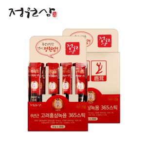 [1+1] 정원삼 6년근 고려홍삼녹용 스틱 10g x 20포