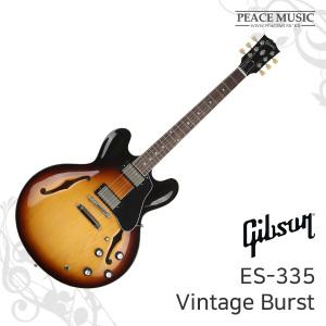 깁슨 일렉 기타 USA ES-335 Vintage Burst 세미할로우 빈티지 버스트 ES335 Gibson