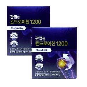 지성 관절엔 콘드로이친 1200 900mg x 60정 2박스