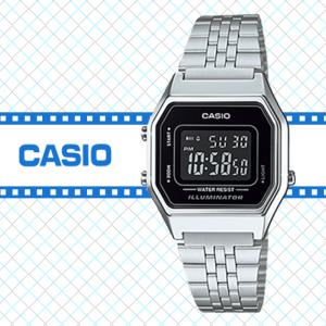 CASIO/LA-680WA-1B/메탈밴드/여성시계/스톱워치/캐주얼/정장시계/카시오/LA680WA