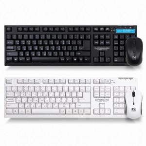 스카이디지탈 NKEYBOARD W570 무선 키보드 마우스 세트 (블랙)