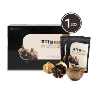 종근당건강 흑마늘 골드 80ml x 60포 1박스 정품 흙마늘 건강즙