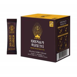 흑당 밀크티 분말 스틱 타이거슈가 밀크티 가루 파우더 20포