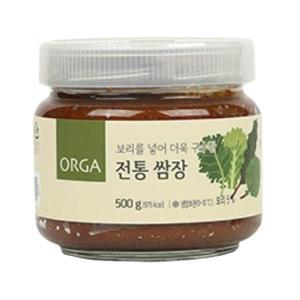 풀무원 보리를 넣어 구수한 전통 쌈장 500g 집밥 엄마손맛 식자재