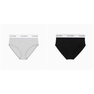 [Calvin Klein Underwear](강남점)CK 여성 모던코튼 하이웨스트 비키니 2종 택 1(QF6280-001/020)