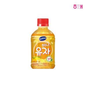 [해태] 해태음료 썬키스트 허니유자 280ml 24개