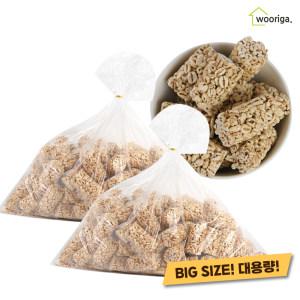 밀보리가락 1kg + 1kg 밀보리강정 대용량과자 옛날과자