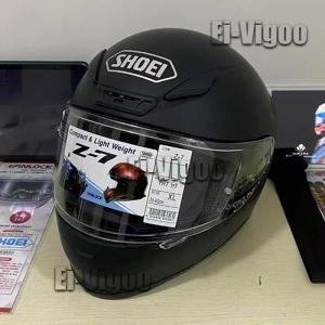 SHOEI Z7  페이스 오토바이 헬멧, 매트 블랙 헬멧,  싱, 모토바이크 라이딩 헬멧