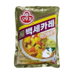 [보리보리/오뚜기]오뚜기 백세 약간매운맛 카레 1kg 2개