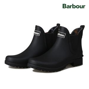 바버 BARBOUR 윌튼 웰링턴 숏 첼시 남자 여성 레인부츠 장화 LRF0066BK11