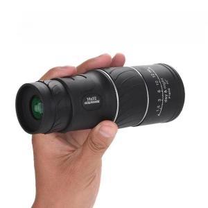 Powerful Monocular Telescope 16x52 Dual Focus Scope Zoom Monocular Prism Compact Monocle for Hunting