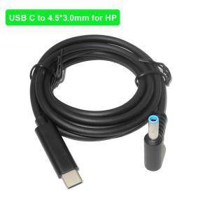 USB 타입 C PD 충전 케이블 코드 Dc 전원 어댑터 잭 컨버터 14 플러그 수용 레노버 아수스 델 Hp  충전기