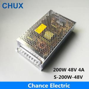 파워서플라이 CHUX 스위칭 전원 공급 장치, LED 스트립용 단일 출력 Ac DC 컨버터, AC 110V/220V 변압기, 4