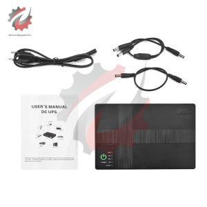 파워서플라이 라우터용 10400mAh DC UPS 와이파이 광학 캣 어댑터, 12V 무정전 전원 공급 장치, 미니 배터