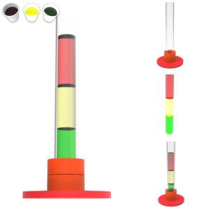 농도실험 무지개탑만들기 용액의농도 실험탑 설탕물 3색 밀도차이 실험키트 (일반형 5인용)