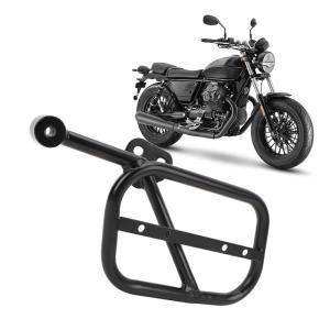 Yoidesu Motorcycles 범용 안장 가방 지지대 모토 구찌 V9 Bobber 2018-2023용 바 랙 마운트 브래킷 오토바