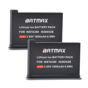 1800mAh ONE 카메라용 Batmax 교환형 Insta360 X2 배터리