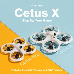 BETAFPV Cetus 프로 및 Cetus X 브러시리스 쿼드콥터, BNF 브러시리스 모터, FPV 레이싱 드론, 쿼드콥터