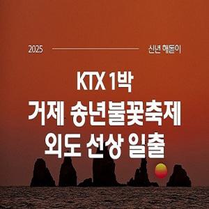 2025해돋이 [KTX-1박] 호텔 꼭 오실 거제! 송년불꽃축제+외도선상일출