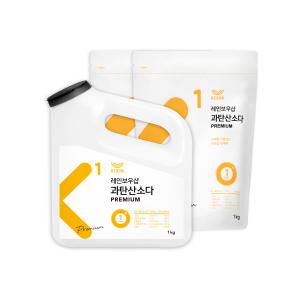 과탄산소다 프리미엄 왕톡톡이 리필세트 (1kgx2)