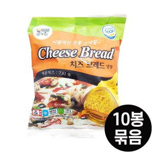 무료배송/대신 치즈브레드 햄버거 140g x 10팩