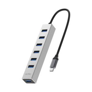 엑토 C타입 USB 3.2 Gen1 무전원 7포트 멀티허브 HUB-56