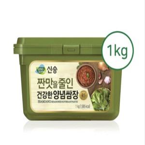 신송식품 짠맛을 줄인 건강한 양념쌈장 1kg 1개