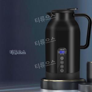 대용량 1300ml 차량용 커피 전기 포트 카포트 12V 24V 차박 캠핑 겸용 티류으스