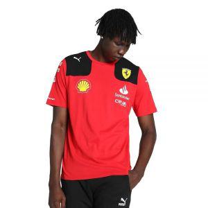 Scuderia FERRARI 페라리 2023 Carlos Sainz Team 티셔츠 Men Red Size: XL