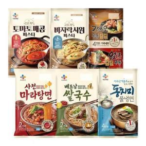 (NEW) CJ세계면요리(파스타2+마라탕면+쌀국수+냉면+우동) x7BOX_GRS