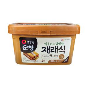 청정원 순창 재래식 생된장 800g+200g 식자재마트 펜션음식 도매가