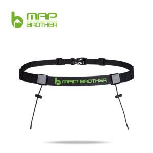 MAP BROTHER 남녀공용 트라이애슬론 마라톤 경주 번호 벨트, 젤 거치대 러닝 천 모터 러닝, 야외 스포츠, M3020