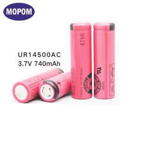 전기 면도기 칫솔 배터리 리튬 이온 충전식 UR14500AC BR AUN S5 S6 S7 시리즈용 3.7V 740mAh