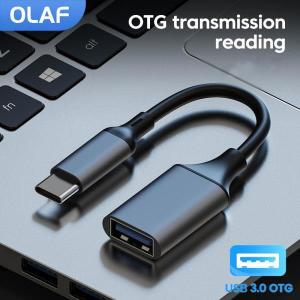 Olaf C 타입에서 USB 3.0 OTG 어댑터 케이블, 데이터 전송 확장 컨버터, 노트북 휴대폰용