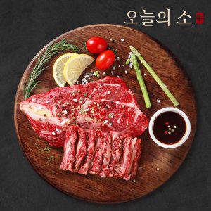 갤러리아 [오늘의소] 한우 1등급 갈비살모듬 1호 500g(갈비살150g x 2팩+등심200g