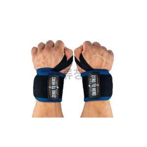 제로투히어로 헬스 손목보호대 wrist wrap Type2 기본형 Blue 1세트