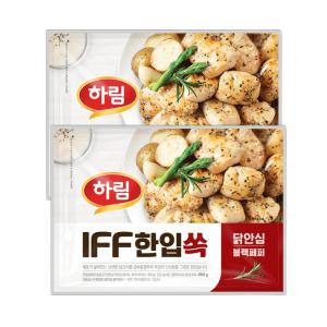 (신선) IFF 한입쏙 닭안심 블랙페퍼 800g 1봉+1봉