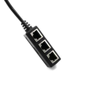 케이블 RJ45 네트워크 이더넷 어댑터 스플리터 1-3 포트, 수-3 암 LAN 고속 코드