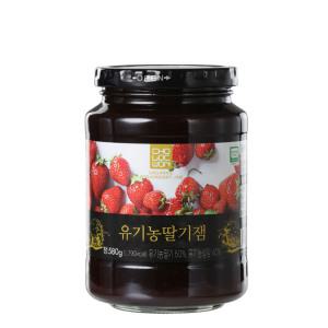 초록원 유기농 딸기잼 580g