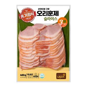 오리훈제 슬라이스 400g 냉장식품