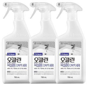 [무궁화]오클린 다목적세제 750ml(욕실용) x 3개