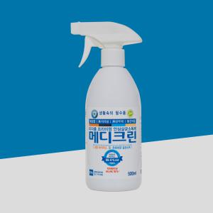 메디크린 500ml (미국 FDA 등록 옷에 뿌리는 소독제 무알콜 이산화염소수 스프레이)