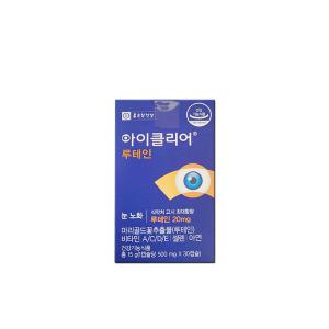 종근당건강 아이클리어 루테인 500mg 30캡슐 1개/mj