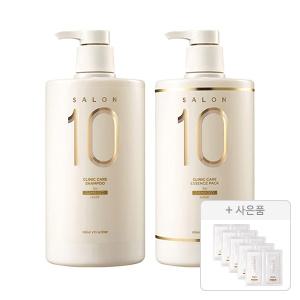 미쟝센 살롱10 손상용 에센스팩 , 990ml, 1개 + 손상용 샴푸, 990ml, 1개 + 증정 (손상용 샴푸, 6ml, 5개 + 손상용 트리트먼트, 6ml, 5개))