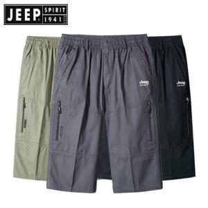 jeep spirit 지프 스피릿 남성 7부 반바지 hb-8270 아윳도어 트레이이닝 스포츠 레져복