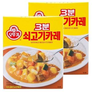 [오뚜기]3분 쇠고기카레 200g X 24개